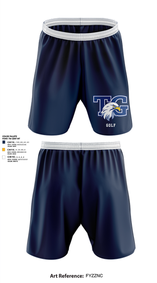 Athletic Shorts With Pockets, Totino-Grace Golf, Golf, Teamtime, Team time, sublimation, custom sports apparel, team uniforms, spirit wear, spiritwear, sports uniforms, custom shirts, team store, custom team store, fundraiser sports, apparel fundraiser