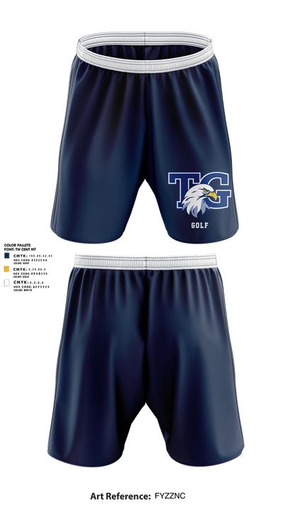 Totino-Grace Golf 73199703 Athletic Shorts With Pockets - 1
