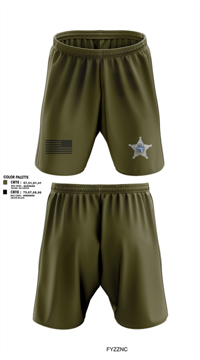 District I Street Crimes 1468514 Athletic Shorts With Pockets - 103