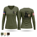 RSS CLARKSVILLE 9330473 Women's Long Sleeve V-neck Shirt - 1