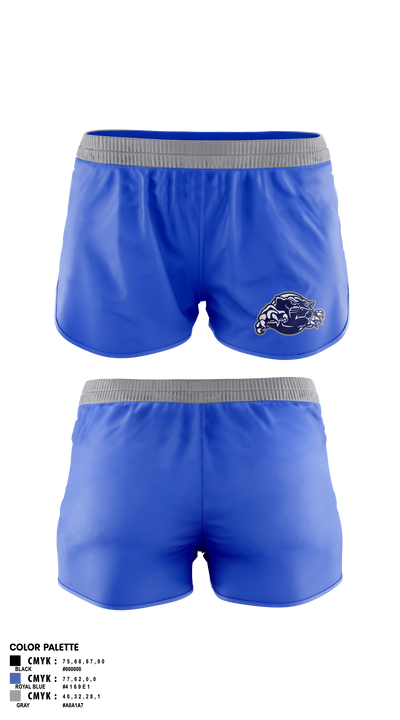 Pasquotank County Panthers 65448582 Track Shorts - 3