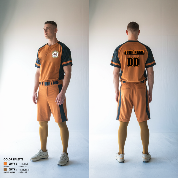 Two Button Softball Jersey, Fog of Oar, Softball, Teamtime, Team time, sublimation, custom sports apparel, team uniforms, spirit wear, spiritwear, sports uniforms, custom shirts, team store, custom team store, fundraiser sports, apparel fundraiser