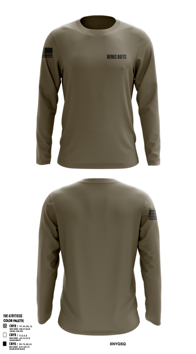 VFMC ROTC 80881491 Long Sleeve Performance Shirt 1