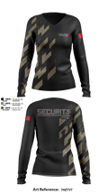 Talos Security Women's Long Sleeve V-neck Shirt - 12