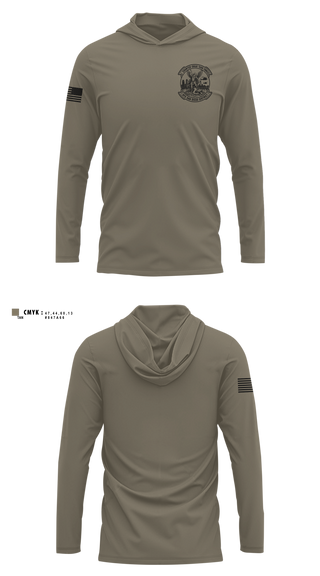 Long Sleeve Performance Shirt with hood, CDTF, Army, Teamtime, Team time, sublimation, custom sports apparel, team uniforms, spirit wear, spiritwear, sports uniforms, custom shirts, team store, custom team store, fundraiser sports, apparel fundraiser