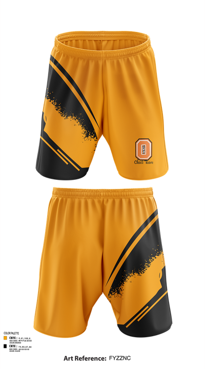 Ogden High School Cheer 33562442 Athletic Shorts With Pockets - 41
