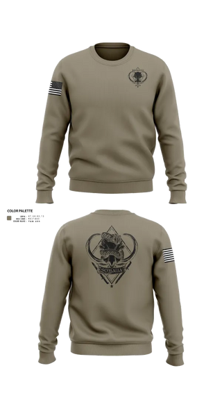 Crew Neck Sweatshirt, CJTF-HOA, Army, Teamtime, Team time, sublimation, custom sports apparel, team uniforms, spirit wear, spiritwear, sports uniforms, custom shirts, team store, custom team store, fundraiser sports, apparel fundraiser