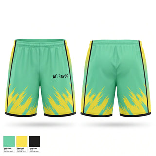 Athletic Shorts With Pockets, AC Havoc, Baseball, Teamtime, Team time, sublimation, custom sports apparel, team uniforms, spirit wear, spiritwear, sports uniforms, custom shirts, team store, custom team store, fundraiser sports, apparel fundraiser