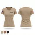 Fort Sam Houston Jewish Community Women's Short Sleeve V-neck Shirt - 1