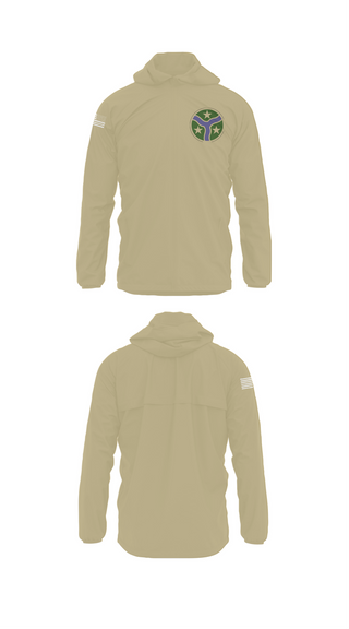 Windbreaker, 278th Armored Cavalry Regiment, National Guard, Teamtime, Team time, sublimation, custom sports apparel, team uniforms, spirit wear, spiritwear, sports uniforms, custom shirts, team store, custom team store, fundraiser sports, apparel fundraiser