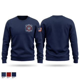 Crew Neck Sweatshirt, East Grays Harbor Fire Rescue, Fire Department, Teamtime, Team time, sublimation, custom sports apparel, team uniforms, spirit wear, spiritwear, sports uniforms, custom shirts, team store, custom team store, fundraiser sports, apparel fundraiser