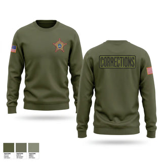 Crew Neck Sweatshirt, Corrections, Police, Teamtime, Team time, sublimation, custom sports apparel, team uniforms, spirit wear, spiritwear, sports uniforms, custom shirts, team store, custom team store, fundraiser sports, apparel fundraiser