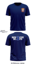 Washington DC Fire Department 38057797 Short Sleeve Performance Shirt - 3