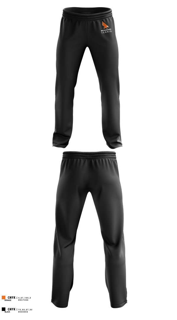 Sweatpants, Mcdonogh Boys Tennis, Tennis, Teamtime, Team time, sublimation, custom sports apparel, team uniforms, spirit wear, spiritwear, sports uniforms, custom shirts, team store, custom team store, fundraiser sports, apparel fundraiser