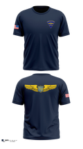 Indiana State Police Aviation Unit Old School Cotton Feel Shirt - 3