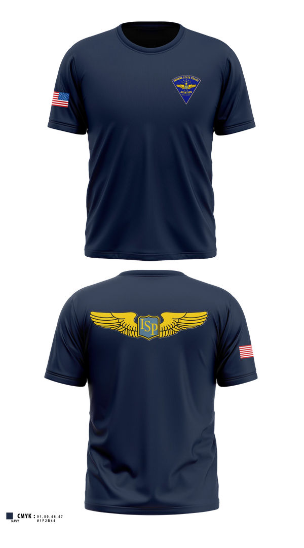 Old School Cotton Feel Shirt, Indiana State Police Aviation Unit, Police, Teamtime, Team time, sublimation, custom sports apparel, team uniforms, spirit wear, spiritwear, sports uniforms, custom shirts, team store, custom team store, fundraiser sports, apparel fundraiser