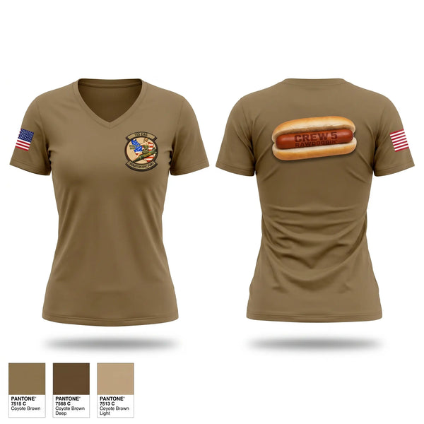 Womens Short Sleeve Vneck Shirt, 155 AS, Air Force, Teamtime, Team time, sublimation, custom sports apparel, team uniforms, spirit wear, spiritwear, sports uniforms, custom shirts, team store, custom team store, fundraiser sports, apparel fundraiser