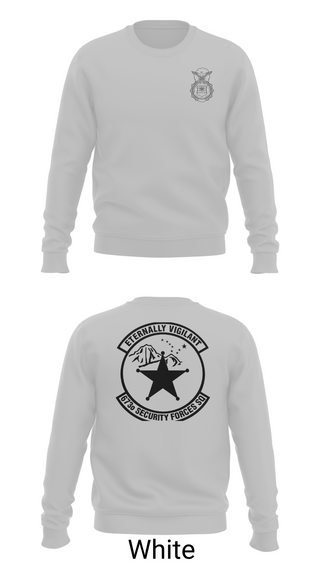 Crew Neck Sweatshirt, 673d Security Forces Squadron, Air Force, Teamtime, Team time, sublimation, custom sports apparel, team uniforms, spirit wear, spiritwear, sports uniforms, custom shirts, team store, custom team store, fundraiser sports, apparel fundraiser