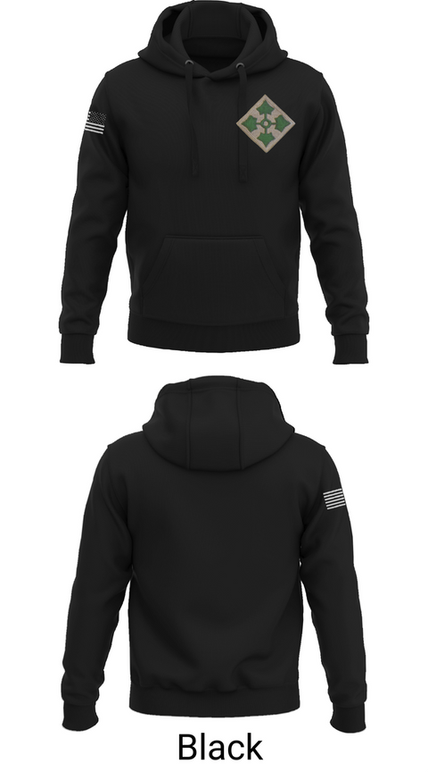 Hoodie, 4th infantry Division, Army, Teamtime, Team time, sublimation, custom sports apparel, team uniforms, spirit wear, spiritwear, sports uniforms, custom shirts, team store, custom team store, fundraiser sports, apparel fundraiser