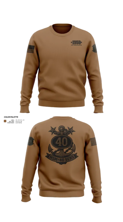 HSM-40 95180036 Crew Neck Sweatshirt - 100