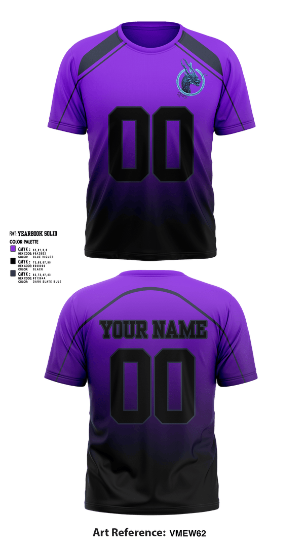 Short Sleeve Performance Shirt, Dragons, Football, Teamtime, Team time, sublimation, custom sports apparel, team uniforms, spirit wear, spiritwear, sports uniforms, custom shirts, team store, custom team store, fundraiser sports, apparel fundraiser