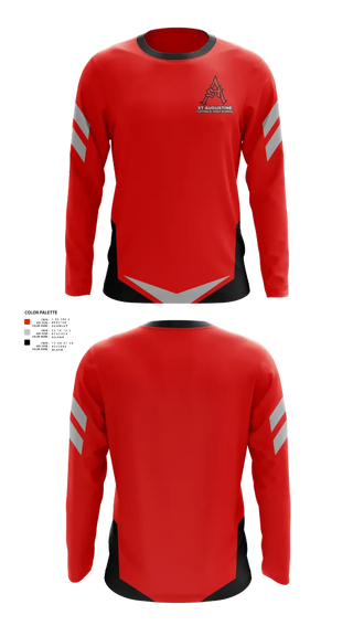 Long Sleeve Performance Shirt, St Augustine Catholic High School, Spirit Store, Teamtime, Team time, sublimation, custom sports apparel, team uniforms, spirit wear, spiritwear, sports uniforms, custom shirts, team store, custom team store, fundraiser sports, apparel fundraiser
