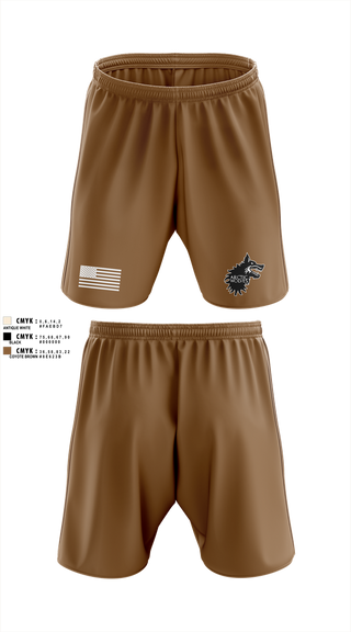 Athletic Shorts With Pockets, Wolf Combatives, Army, Teamtime, Team time, sublimation, custom sports apparel, team uniforms, spirit wear, spiritwear, sports uniforms, custom shirts, team store, custom team store, fundraiser sports, apparel fundraiser