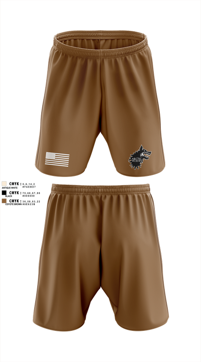 Wolf Combatives Athletic Shorts With Pockets - 101