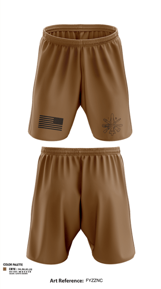 Athletic Shorts With Pockets, The Legion / B CO / 2-5 CAV, Army, Teamtime, Team time, sublimation, custom sports apparel, team uniforms, spirit wear, spiritwear, sports uniforms, custom shirts, team store, custom team store, fundraiser sports, apparel fundraiser