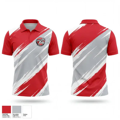 Amherst Lightning 96492071 Short Sleeve Performance Polo - 1