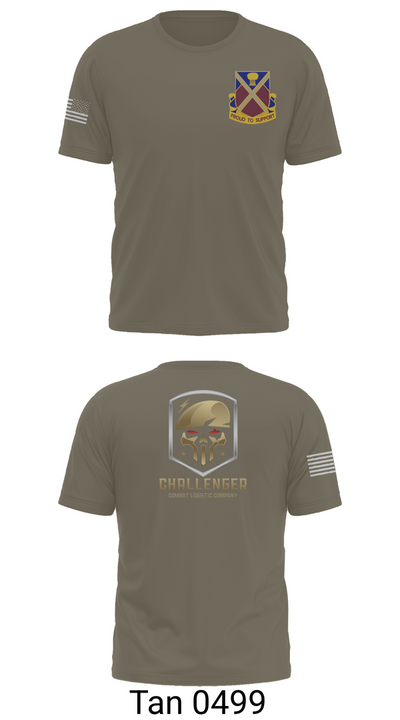 Challenger Company 82486130 Old School Cotton Feel Shirt - 70