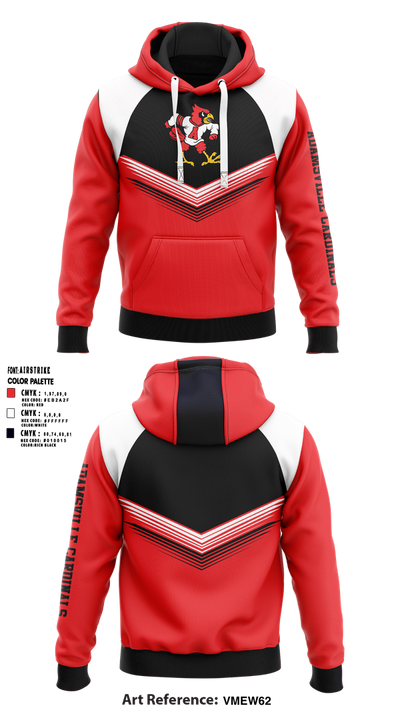 Adamsville Cardinals Cheer 29243302 Hoodie - 1