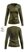 Hancock County Joint Tactical Team 19860622 Women's Long Sleeve V-neck Shirt - 31