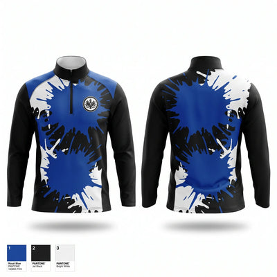 Exeter Township High School Boys Soccer Quarter Zip Jacket - 1