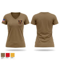 143rd Women's Short Sleeve V-neck Shirt - 1