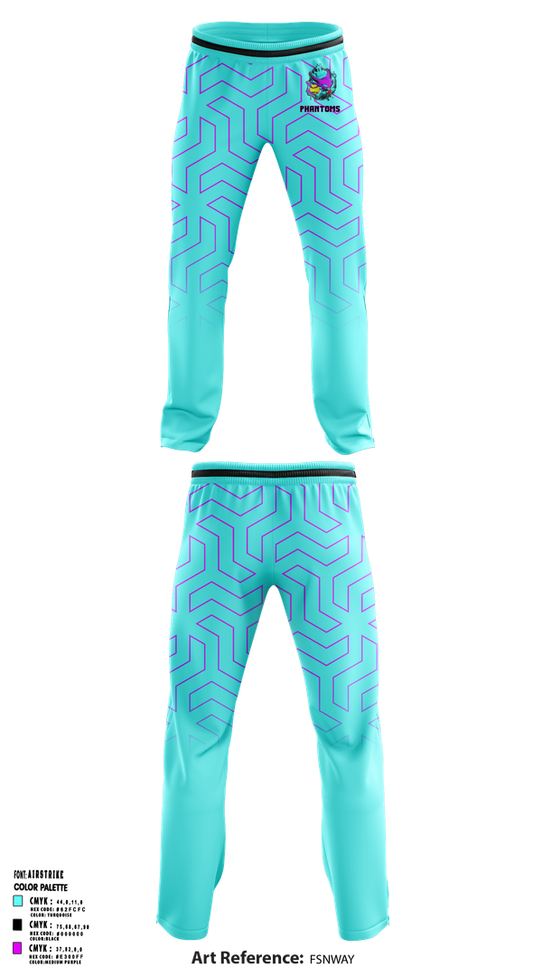 Sweatpants, Phantoms, Baseball, Teamtime, Team time, sublimation, custom sports apparel, team uniforms, spirit wear, spiritwear, sports uniforms, custom shirts, team store, custom team store, fundraiser sports, apparel fundraiser