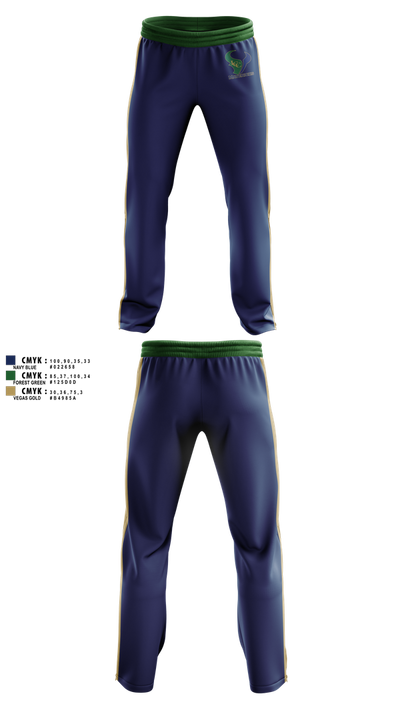 La Costa Canyon Mavericks Football 75802919 Sweatpants - 1