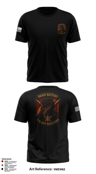 Old School Cotton Feel Shirt, Bravo 3-6 ADA, Army, Teamtime, Team time, sublimation, custom sports apparel, team uniforms, spirit wear, spiritwear, sports uniforms, custom shirts, team store, custom team store, fundraiser sports, apparel fundraiser