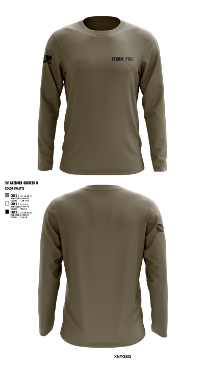 Venom Pool 58495757 Long Sleeve Performance Shirt 3