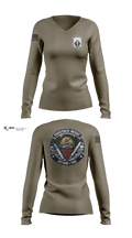 277th ASB Frostbite Medics 37800310 Women's Long Sleeve V-neck Shirt - 6