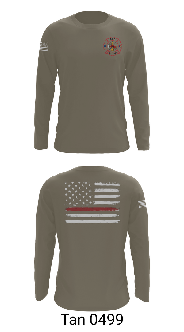Long Sleeve Performance Shirt, Amarillo Fire Department, Fire Department, Teamtime, Team time, sublimation, custom sports apparel, team uniforms, spirit wear, spiritwear, sports uniforms, custom shirts, team store, custom team store, fundraiser sports, apparel fundraiser