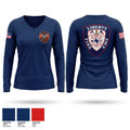 LFD Women's Long Sleeve V-neck Shirt - 1