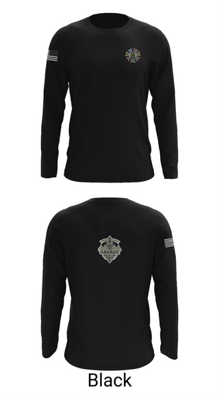 Long Sleeve Performance Shirt, 4-10 CAV 3 ABCT 4 ID, , Teamtime, Team time, sublimation, custom sports apparel, team uniforms, spirit wear, spiritwear, sports uniforms, custom shirts, team store, custom team store, fundraiser sports, apparel fundraiser