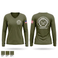 Albany County Sheriff’s CERT Women's Long Sleeve V-neck Shirt - 1