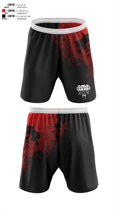 Diamond Boyz Off-Road 17111815 Athletic Shorts With Pockets - 1