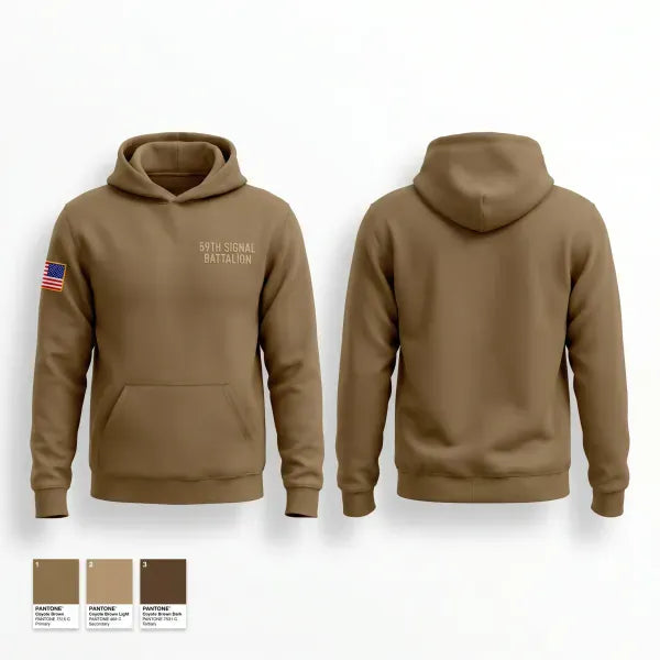Hoodie, 59th Signal Battalion, Army, Teamtime, Team time, sublimation, custom sports apparel, team uniforms, spirit wear, spiritwear, sports uniforms, custom shirts, team store, custom team store, fundraiser sports, apparel fundraiser