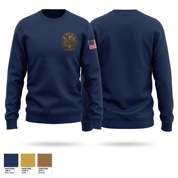 Crew Neck Sweatshirt, MUSC Ops Support, Police, Teamtime, Team time, sublimation, custom sports apparel, team uniforms, spirit wear, spiritwear, sports uniforms, custom shirts, team store, custom team store, fundraiser sports, apparel fundraiser