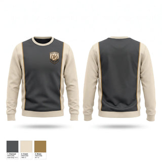 Crew Neck Sweatshirt, Parker County FC, Men's Soccer, Teamtime, Team time, sublimation, custom sports apparel, team uniforms, spirit wear, spiritwear, sports uniforms, custom shirts, team store, custom team store, fundraiser sports, apparel fundraiser