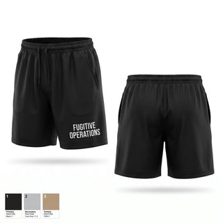 Athletic Shorts With Pockets, Fugitive Operations, Police, Teamtime, Team time, sublimation, custom sports apparel, team uniforms, spirit wear, spiritwear, sports uniforms, custom shirts, team store, custom team store, fundraiser sports, apparel fundraiser