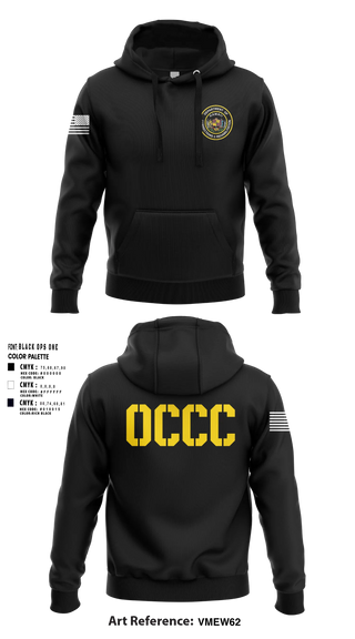 Hoodie, OCCC, Police, Teamtime, Team time, sublimation, custom sports apparel, team uniforms, spirit wear, spiritwear, sports uniforms, custom shirts, team store, custom team store, fundraiser sports, apparel fundraiser